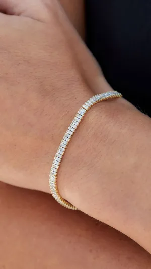 Gold Baguette Brac