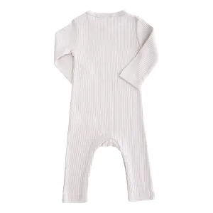 Grey Fog LS Modal Romper