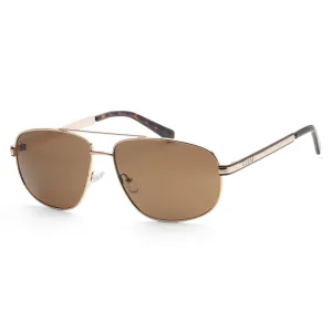 Guess Men's 60mm Gold Sunglasses GF0244-32E