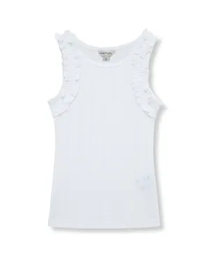 Habitual Ruched Sleeve Tank Top