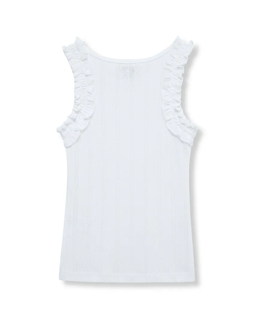 Habitual Ruched Sleeve Tank Top