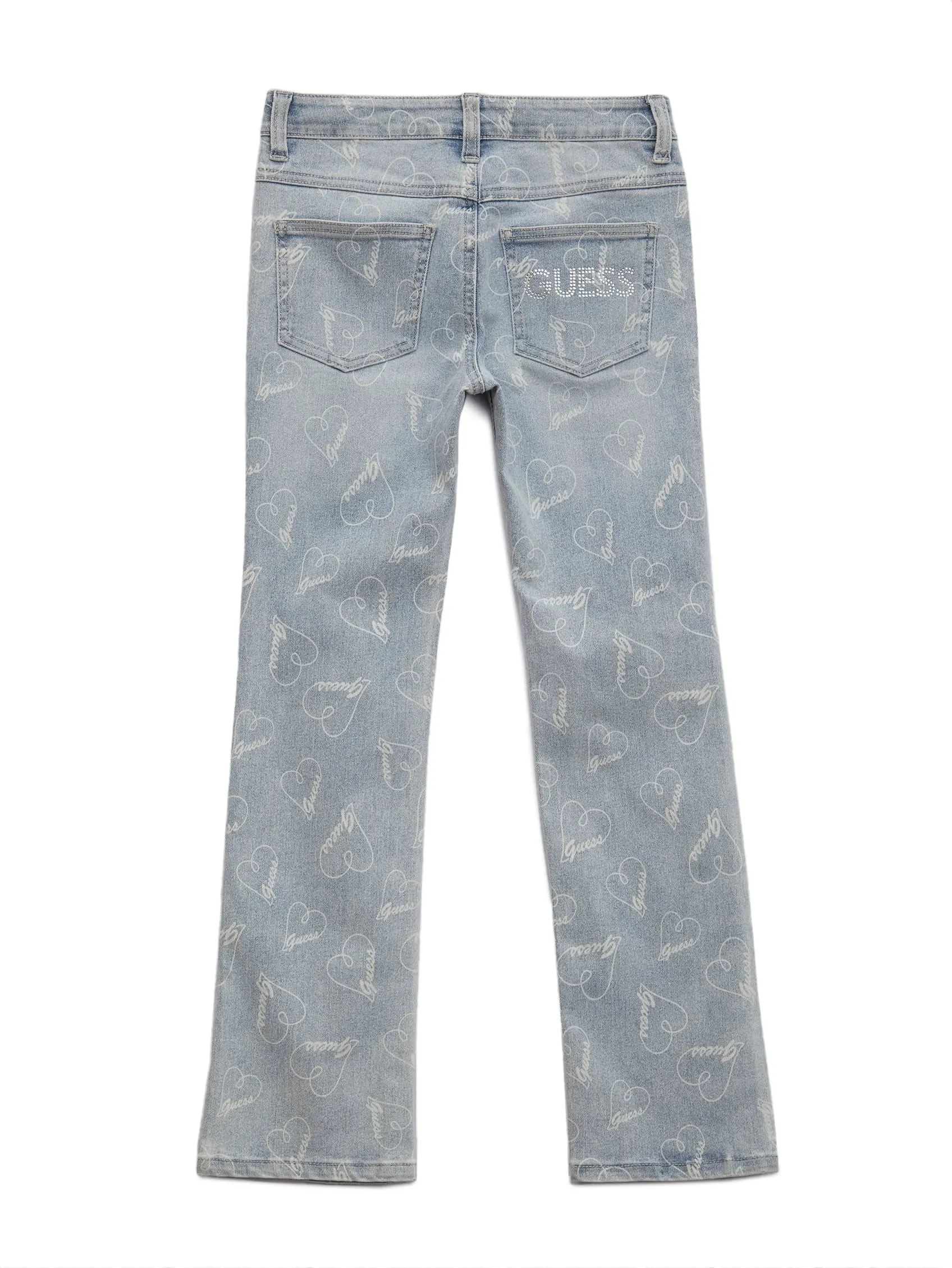 Harlie Heart Flare Jeans (7-16)