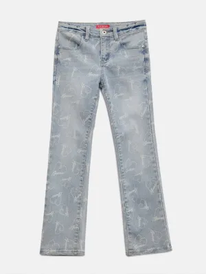 Harlie Heart Flare Jeans (7-16)