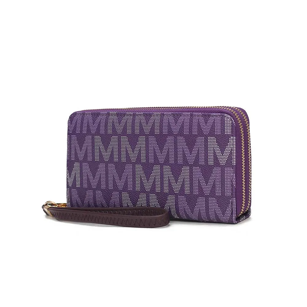 Hofstra M Signature Wallet Wristlet