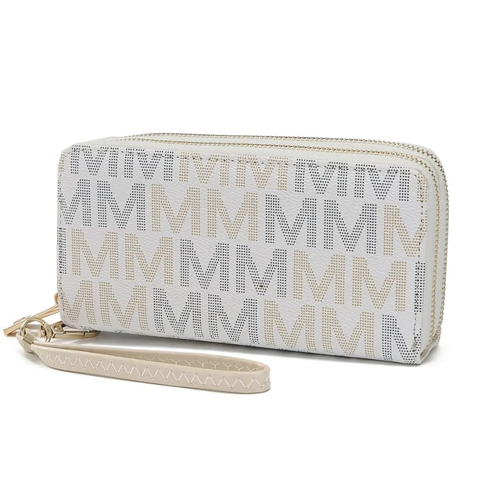 Hofstra M Signature Wallet Wristlet