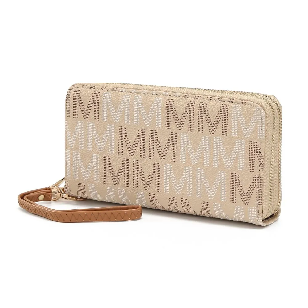 Hofstra M Signature Wallet Wristlet