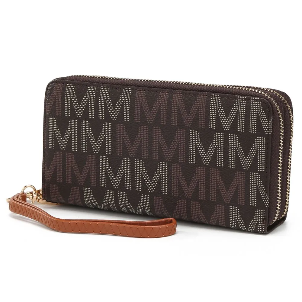 Hofstra M Signature Wallet Wristlet
