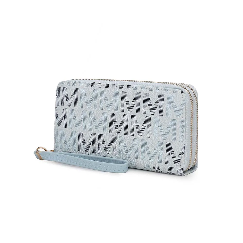 Hofstra M Signature Wallet Wristlet