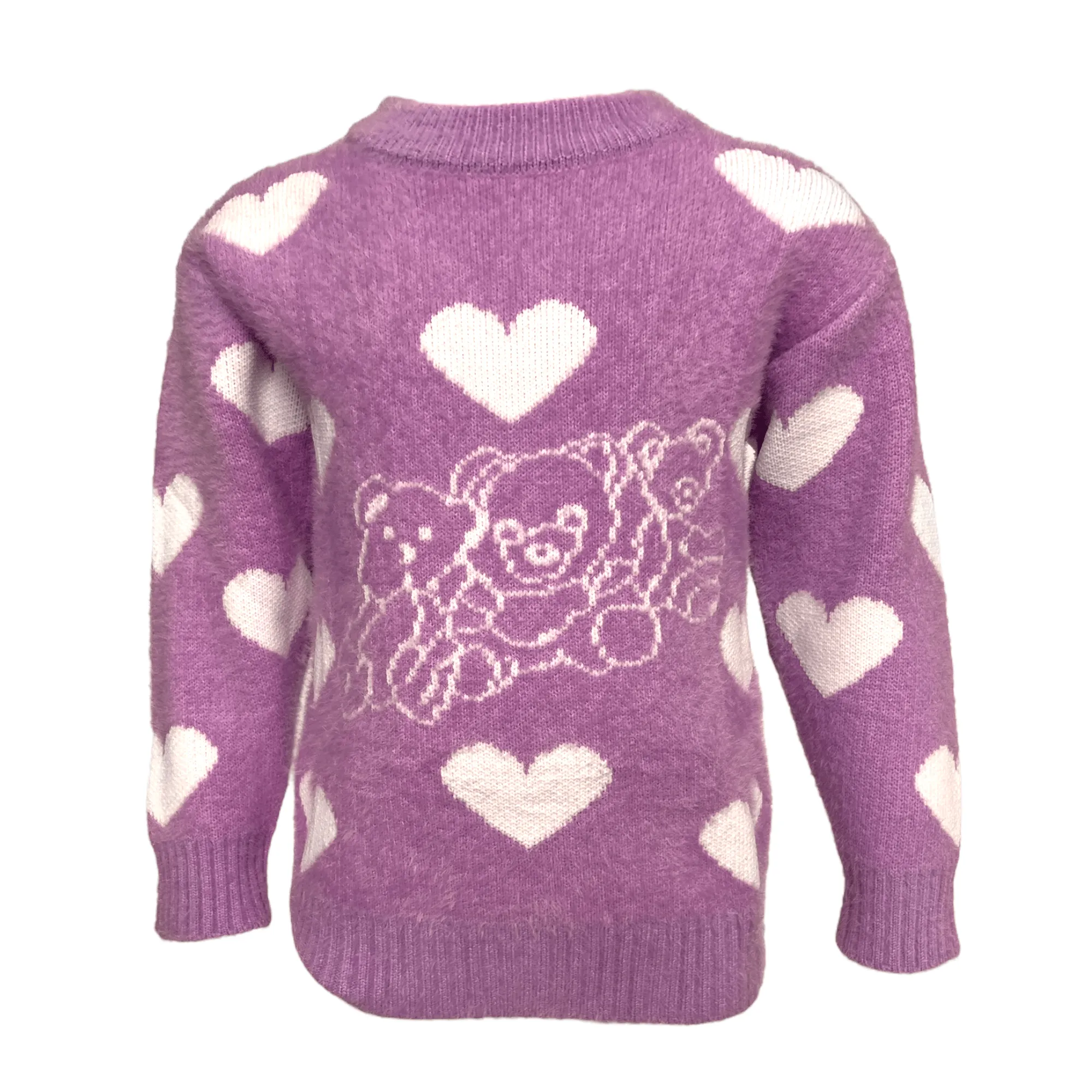 I Love Teddy Bears Knit Sweater