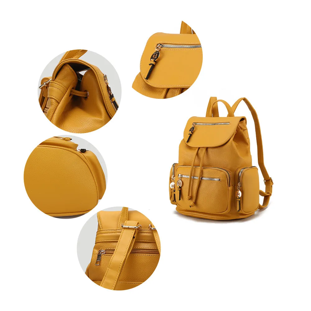 Ivanna Vegan Leather for Women’s Oversize Backpack