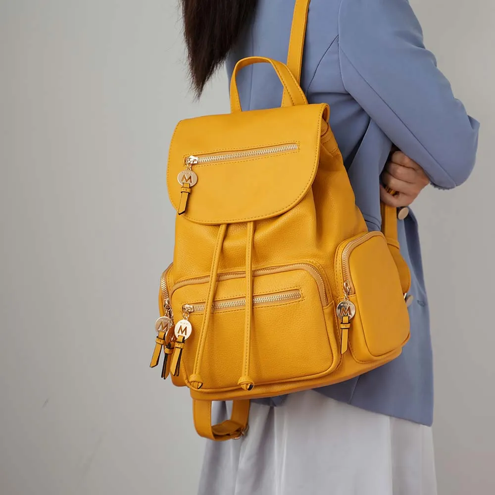 Ivanna Vegan Leather for Women’s Oversize Backpack