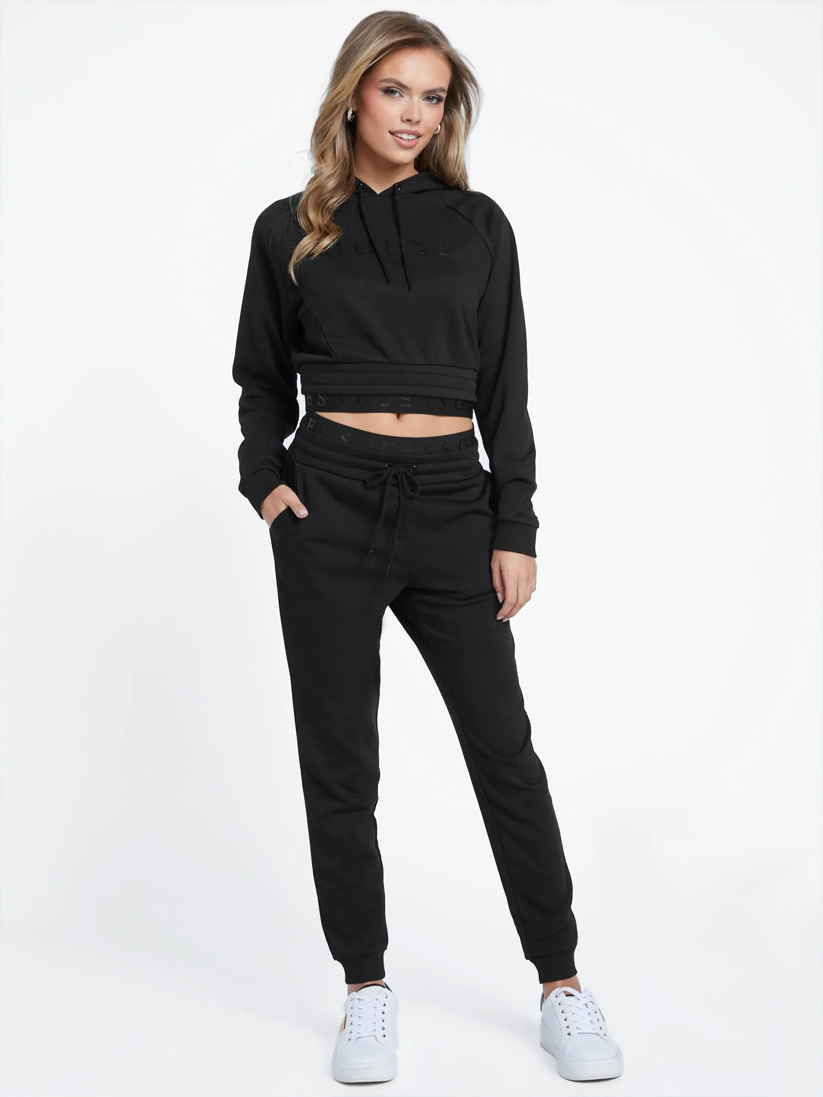Ivy Mesh Logo Joggers