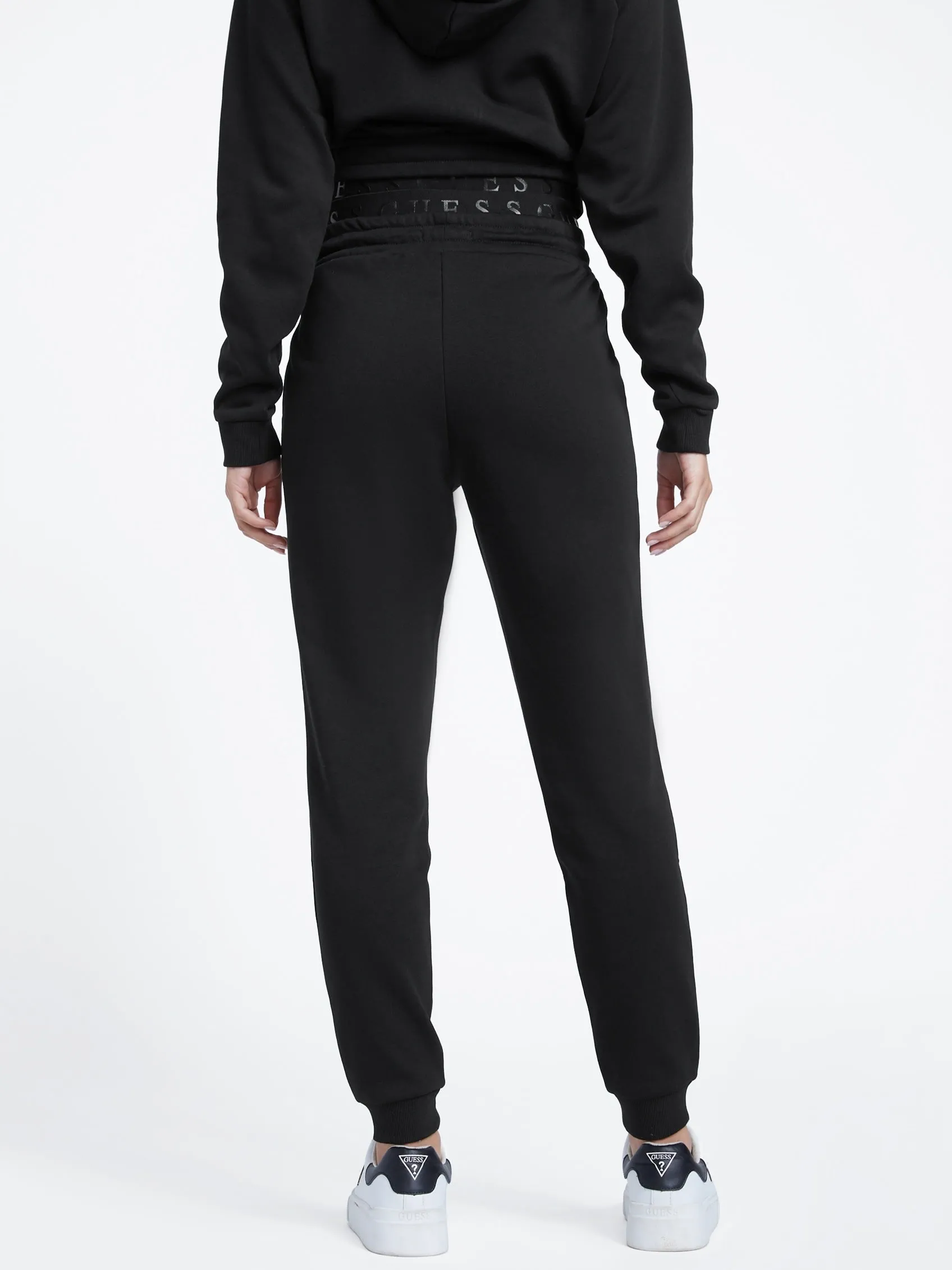 Ivy Mesh Logo Joggers