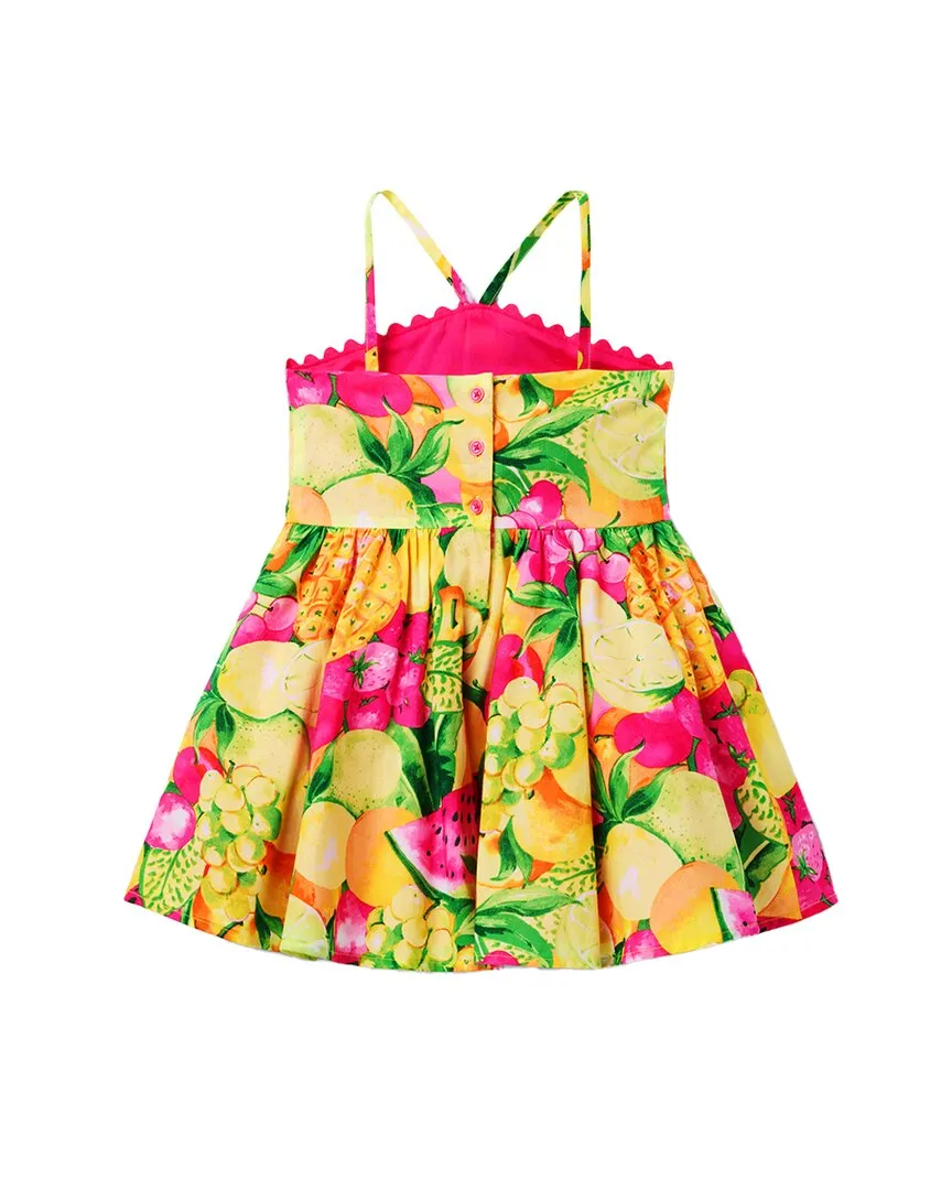 Janie and Jack Fruit Halter Sundress