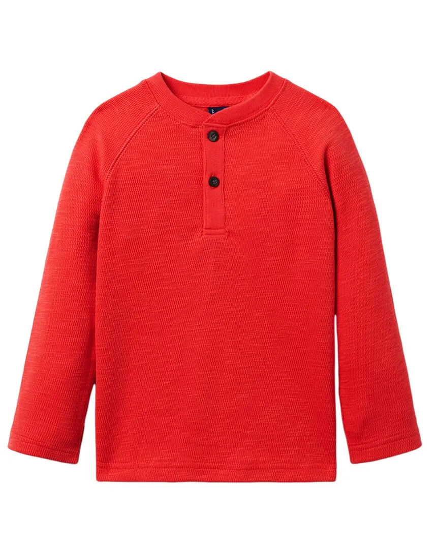 Janie and Jack Henley Baseball T-Shirt