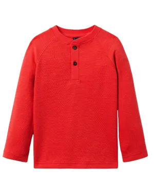 Janie and Jack Henley Baseball T-Shirt