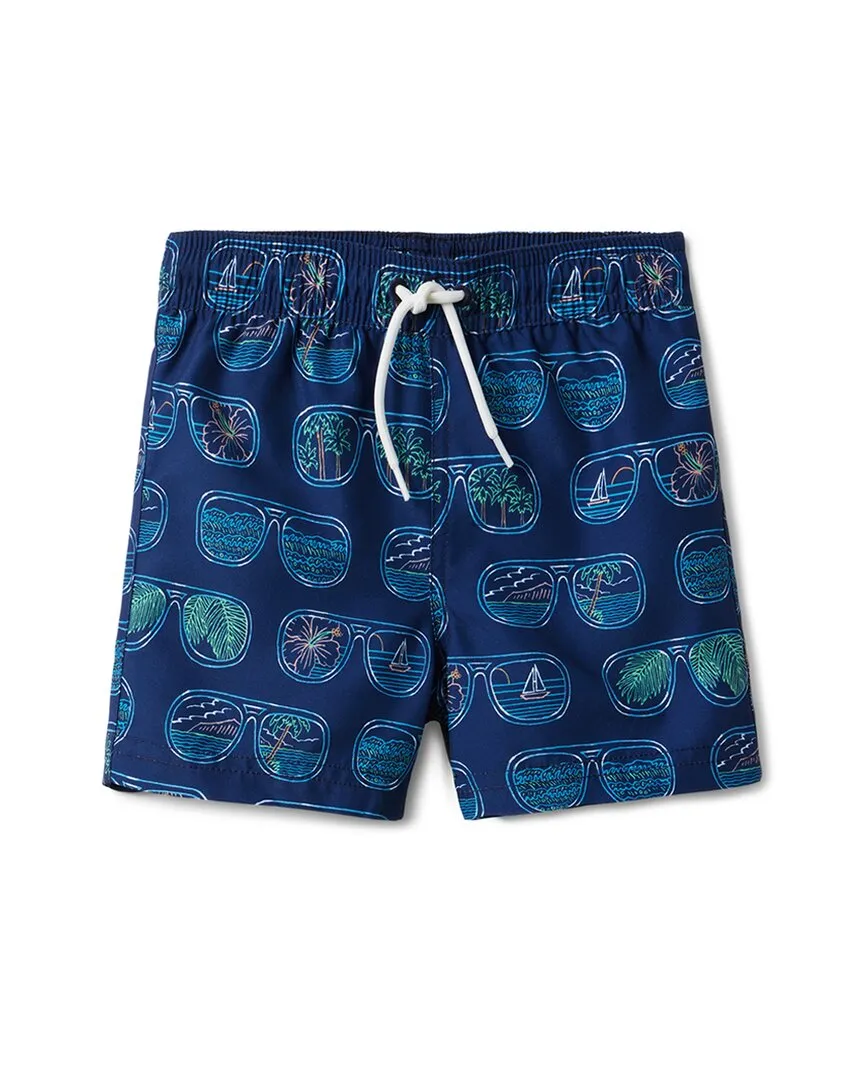 Janie and Jack Recycled Scenic Sunnies Swim Trunk