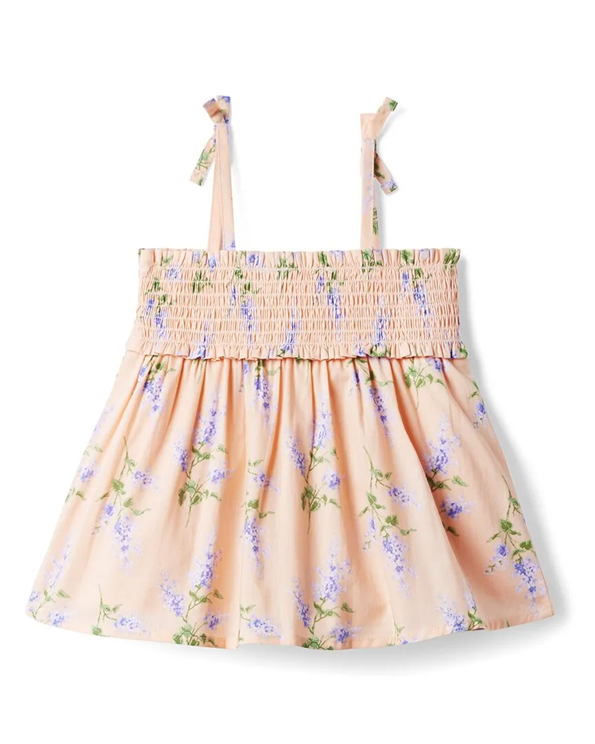 Janie and Jack The Leilani Floral Smocked Top