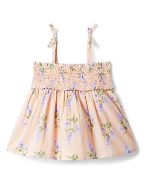 Janie and Jack The Leilani Floral Smocked Top