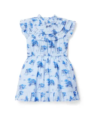 Janie and Jack x Disney Cinderella Ruffle Dress