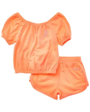 Juicy Couture 2pc Top & Short Set