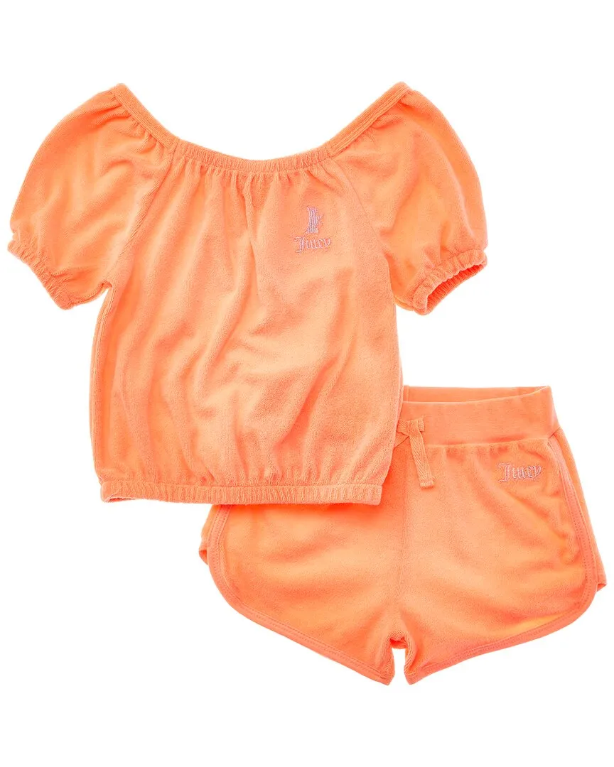 Juicy Couture 2pc Top & Short Set