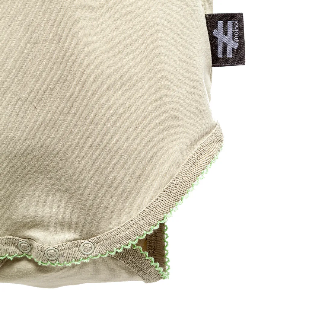 Khaki Frill Bodysuit Outfit