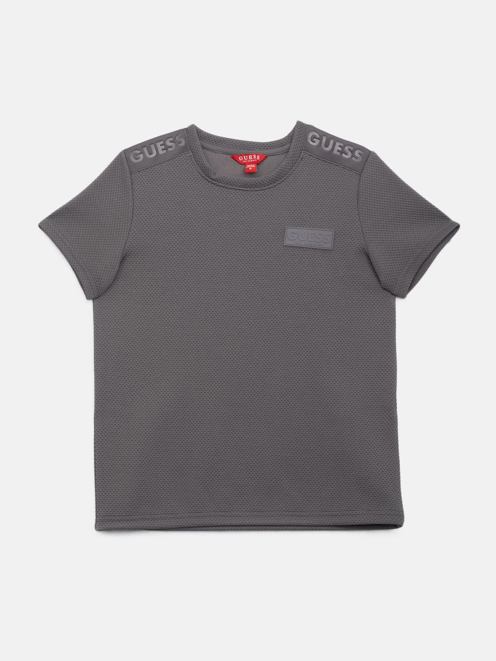 Khaleb Embossed Crewneck Tee (7-16)