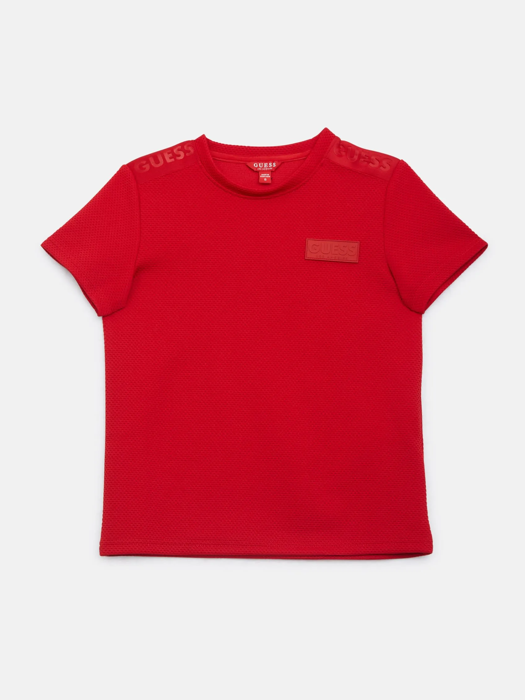 Khaleb Embossed Crewneck Tee (7-16)