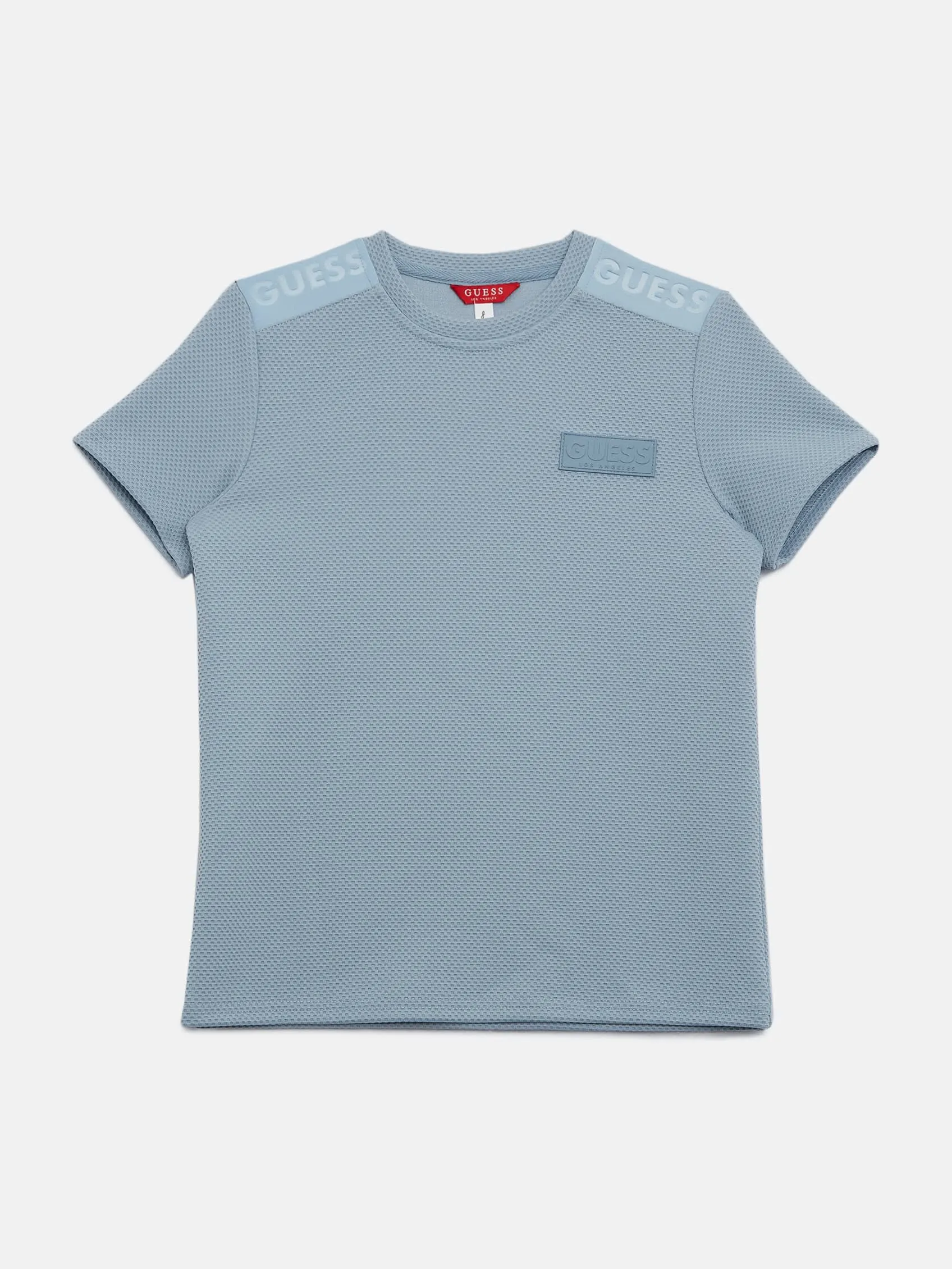 Khaleb Embossed Crewneck Tee (7-16)