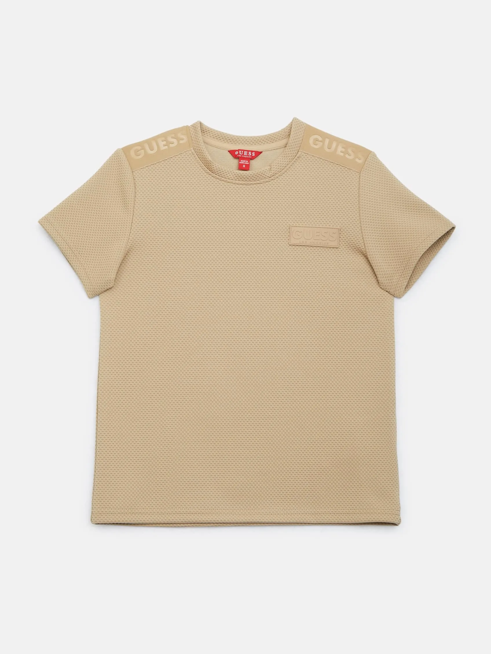 Khaleb Embossed Crewneck Tee (7-16)