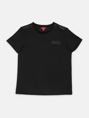 Khaleb Embossed Crewneck Tee (7-16)