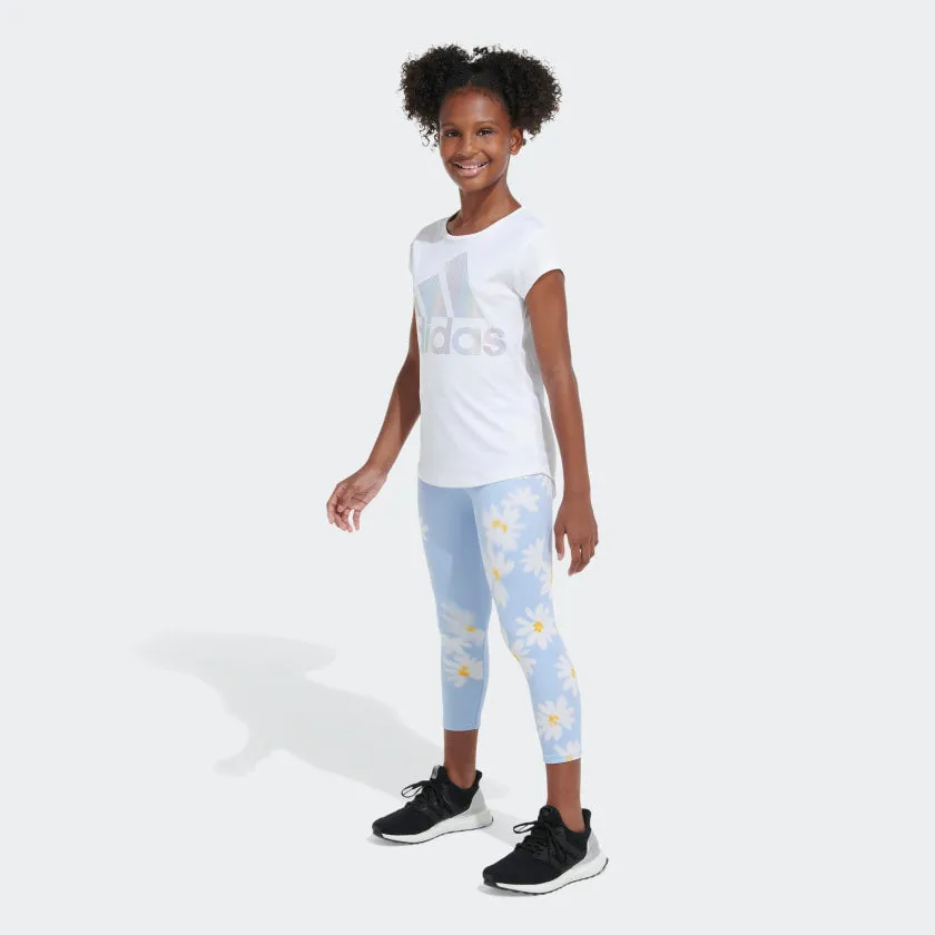 Kids' adidas 7 8 DAISY BLUR TIGHT