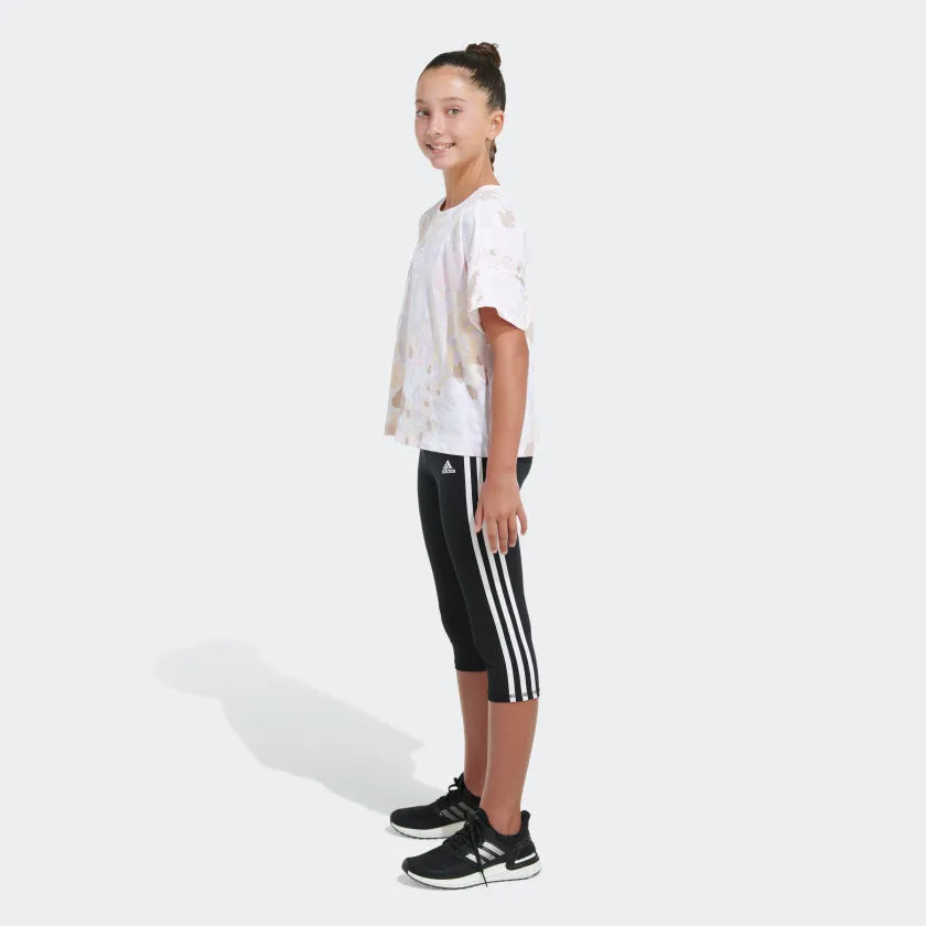 Kids' adidas Allover Print Loose Box Tee