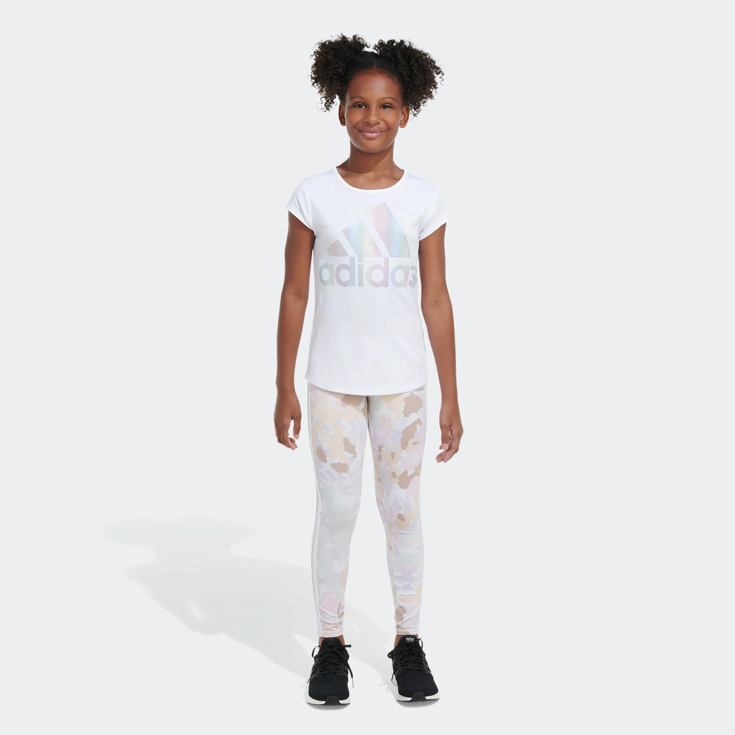Kids' adidas AOP 7 8 TIGHT COTTON