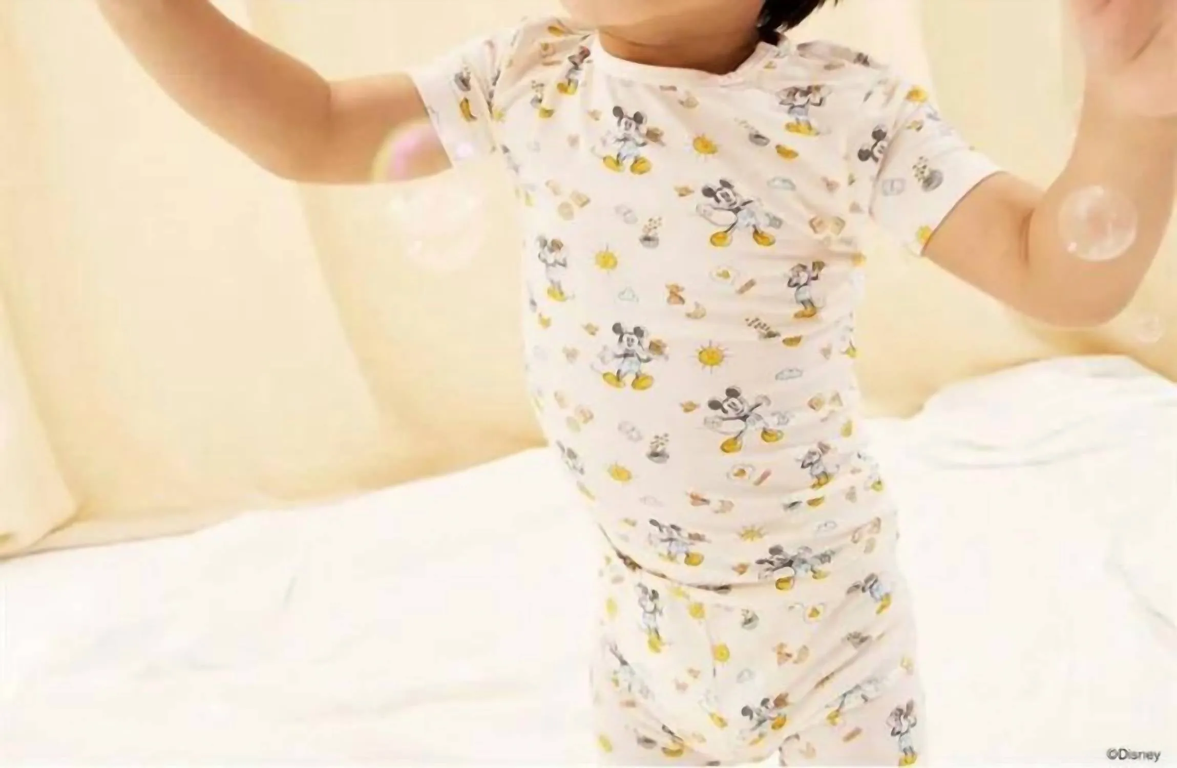 Kid's Boy Modal Pajama Set In Mickeys Brunch