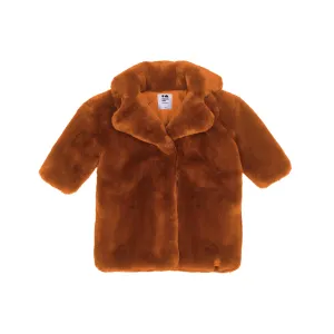 Kids Faux Fur Coat
