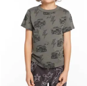Kid's Monster Truck Tee In Safari