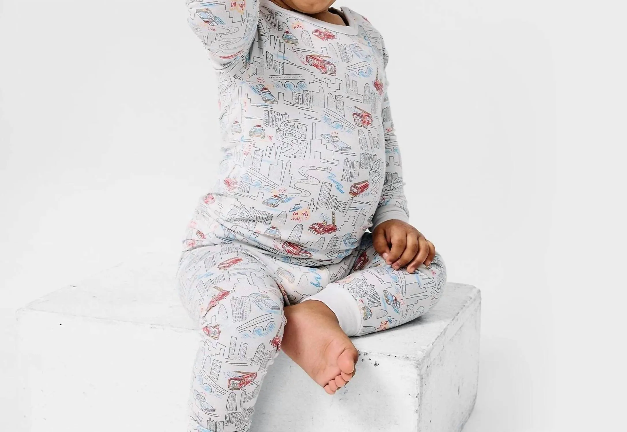 Kid's Pajama Long Sleeve Set In Chief Of Sleep