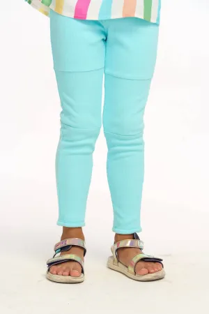 Kids Rio Legging In Clear Blue