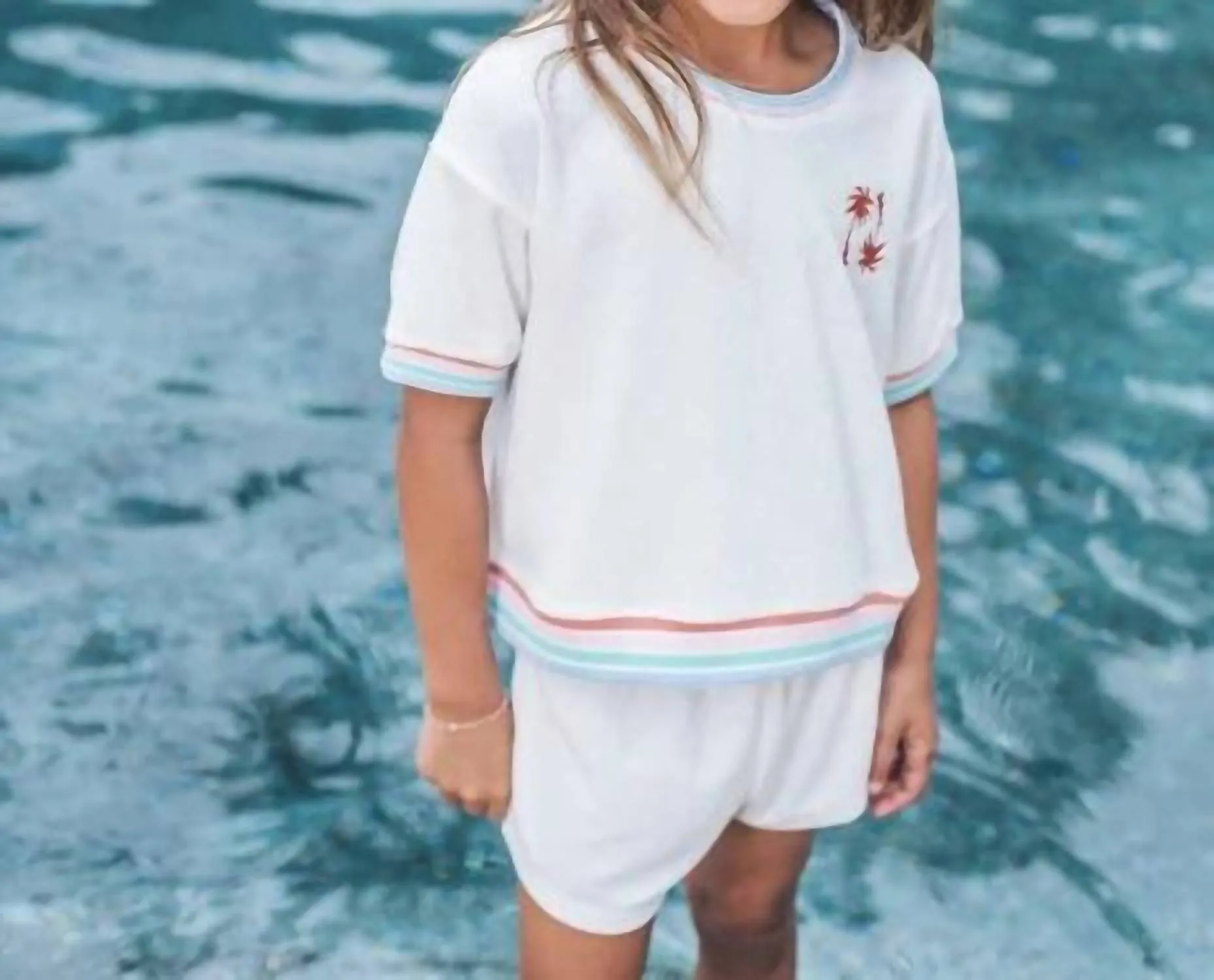 Kid's Rivi Shorts In White