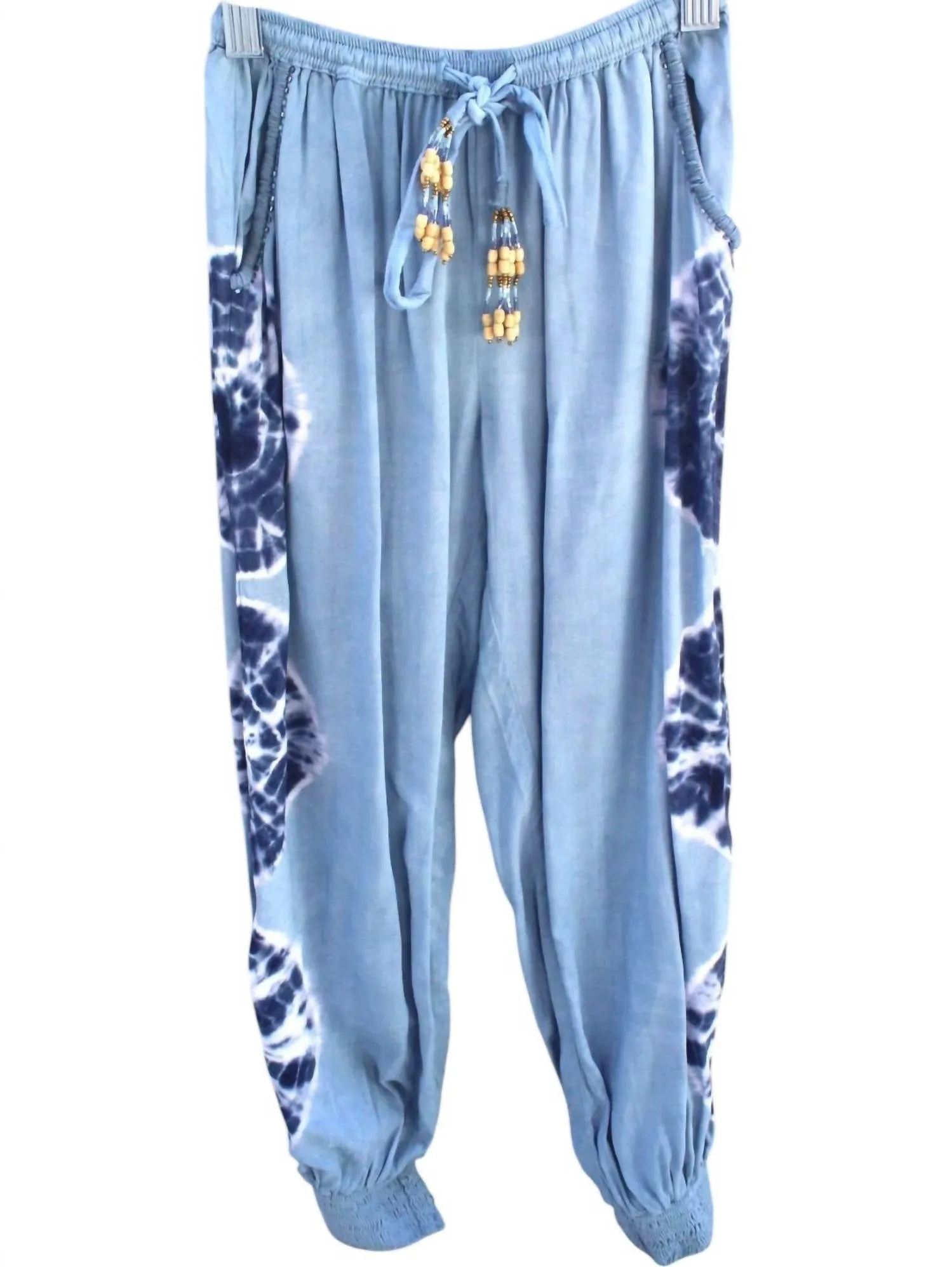 Kid's Sunburst Pant In Indigo Blue