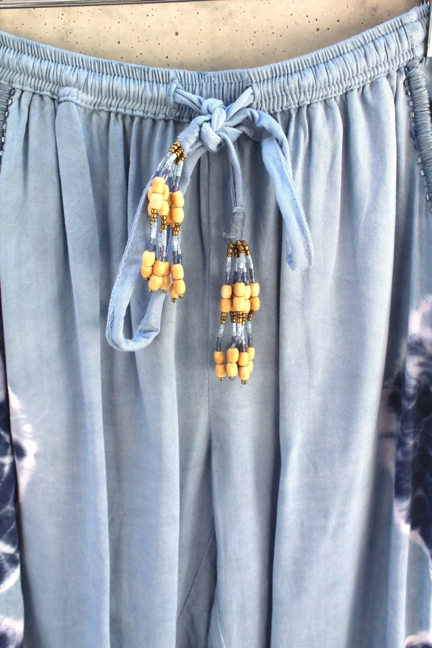 Kid's Sunburst Pant In Indigo Blue