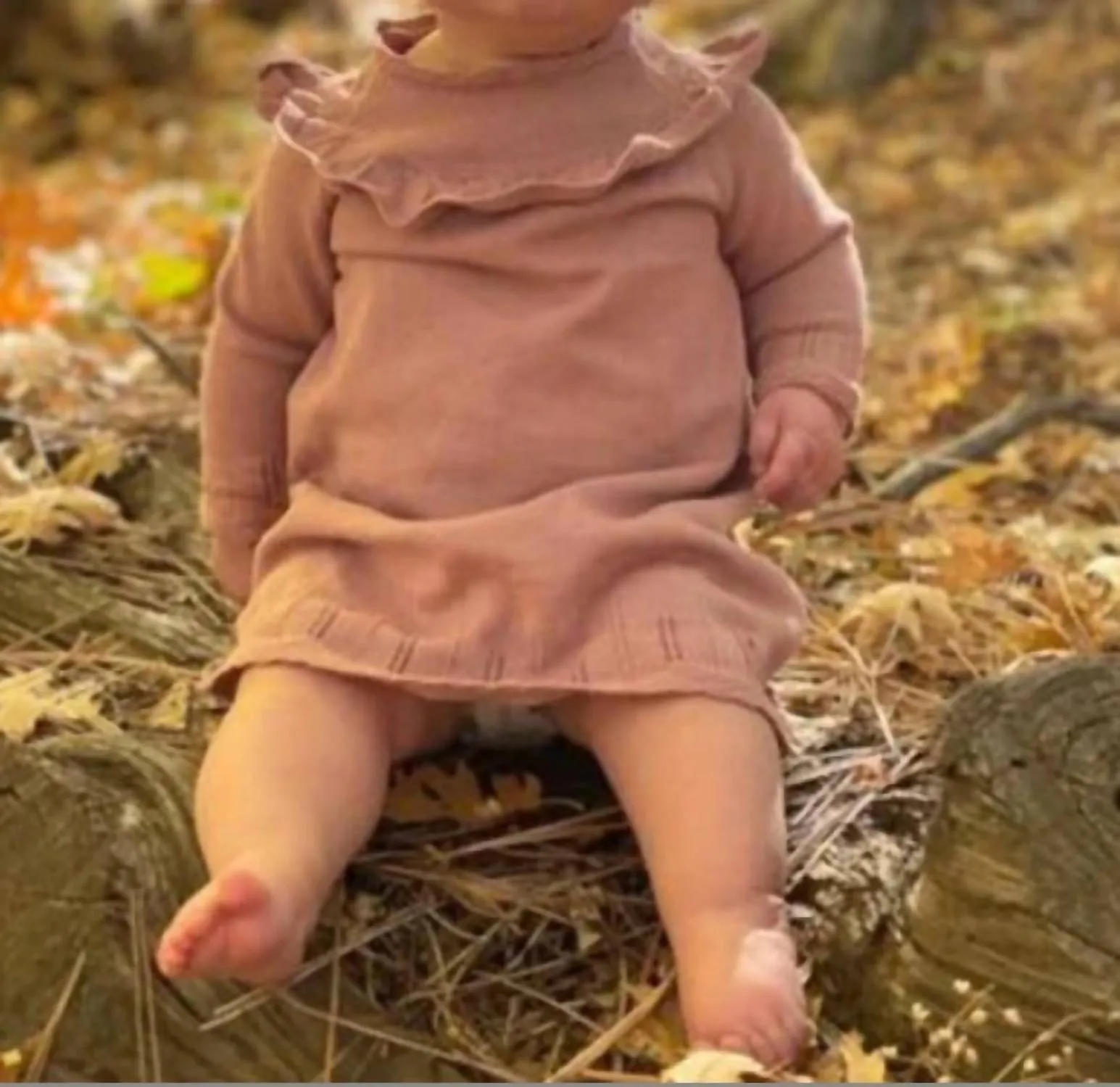 Kid's Tressa Knit Dress In Pink