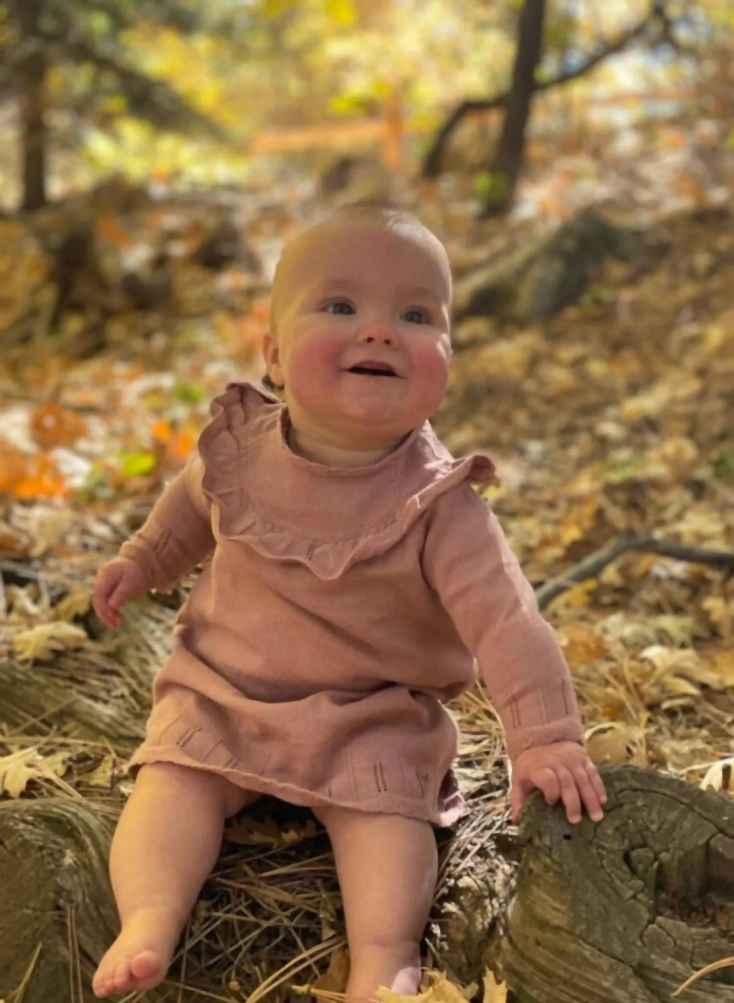 Kid's Tressa Knit Dress In Pink