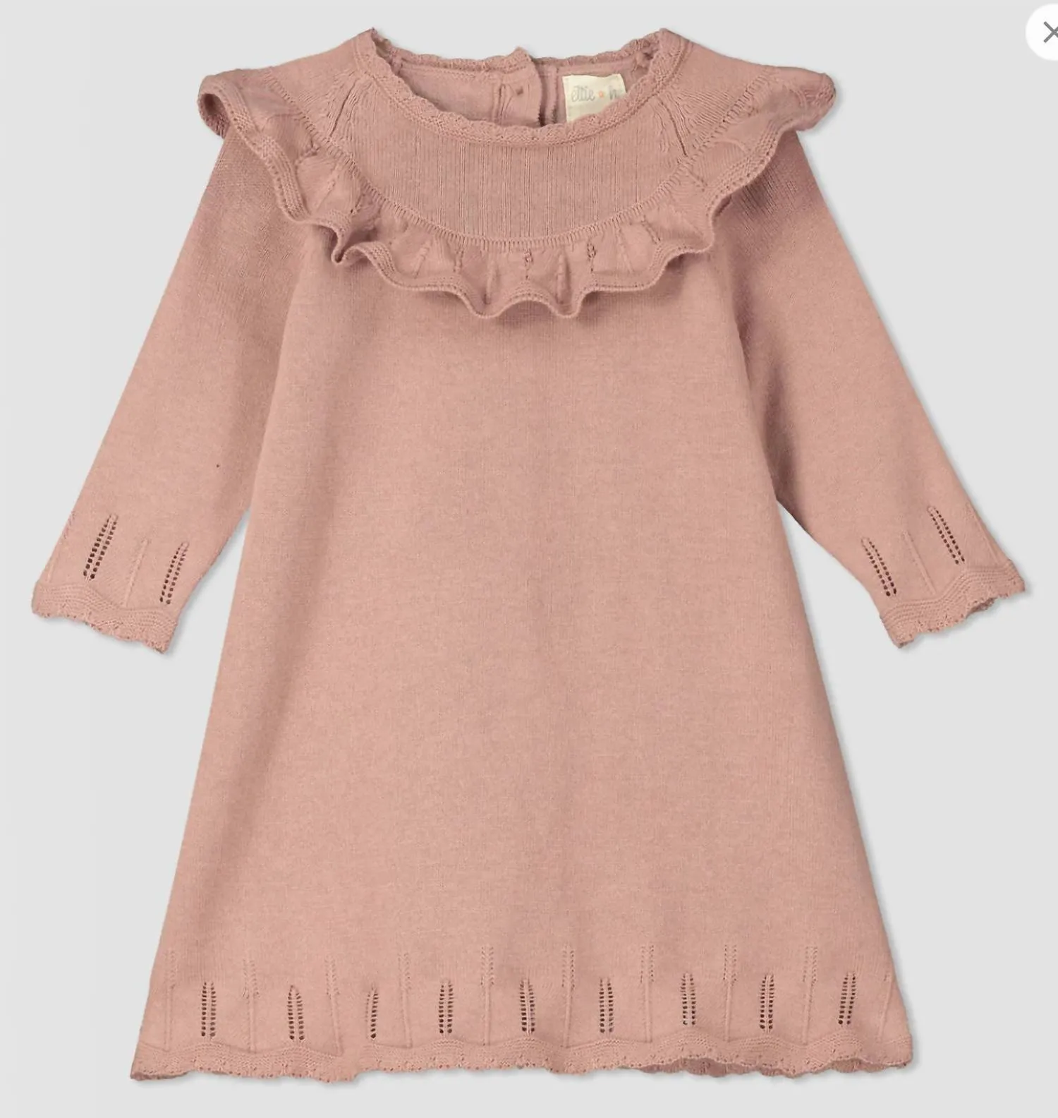 Kid's Tressa Knit Dress In Pink