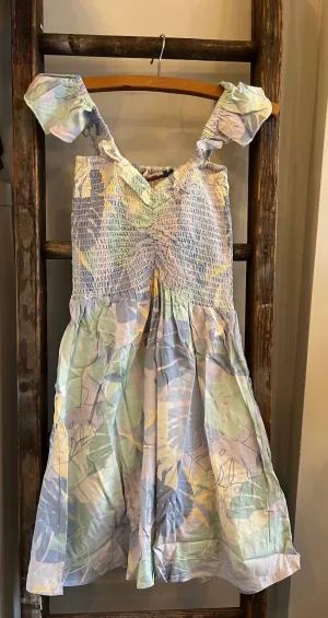 Kid's Tropical Print Sundress