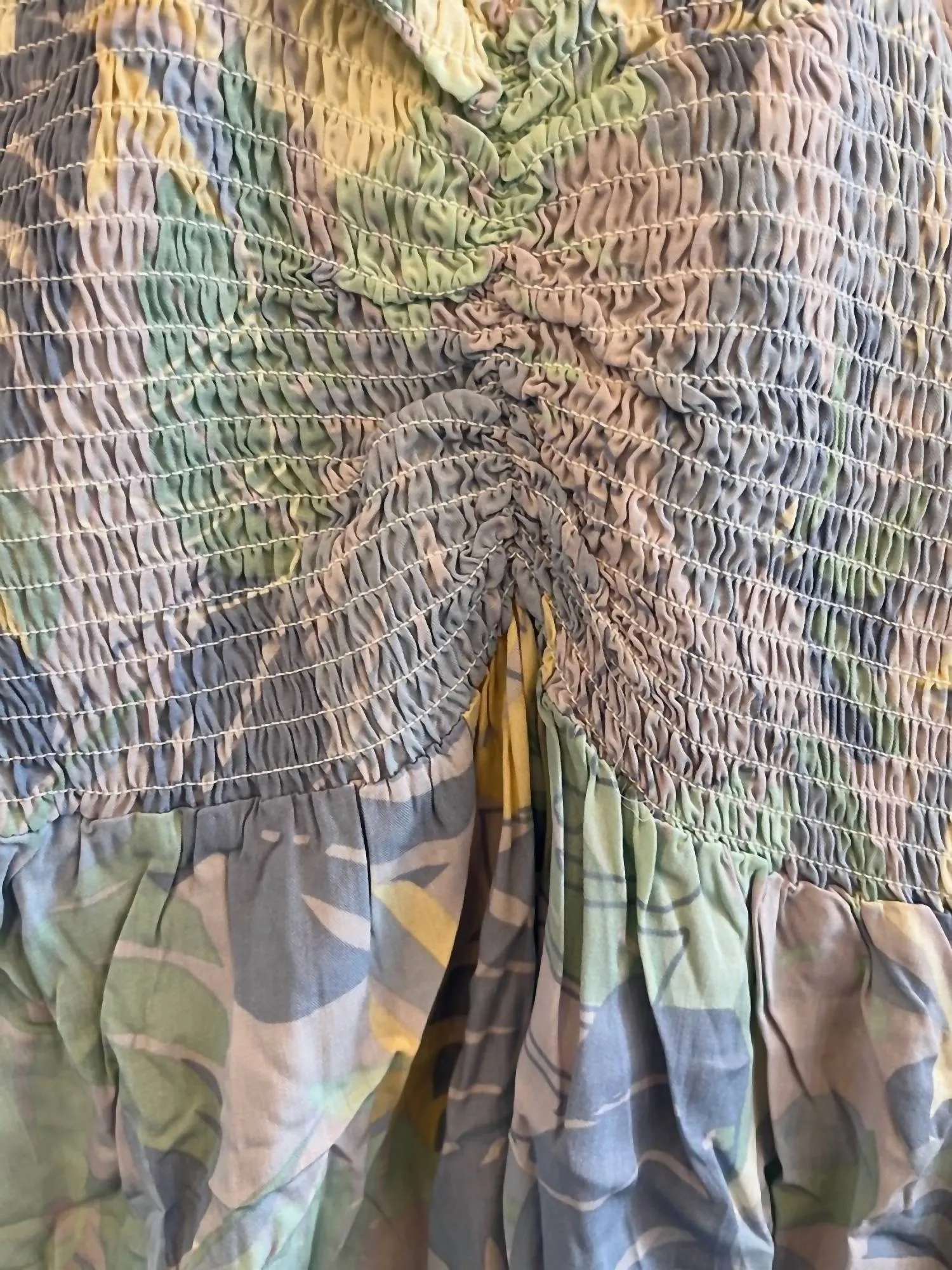 Kid's Tropical Print Sundress