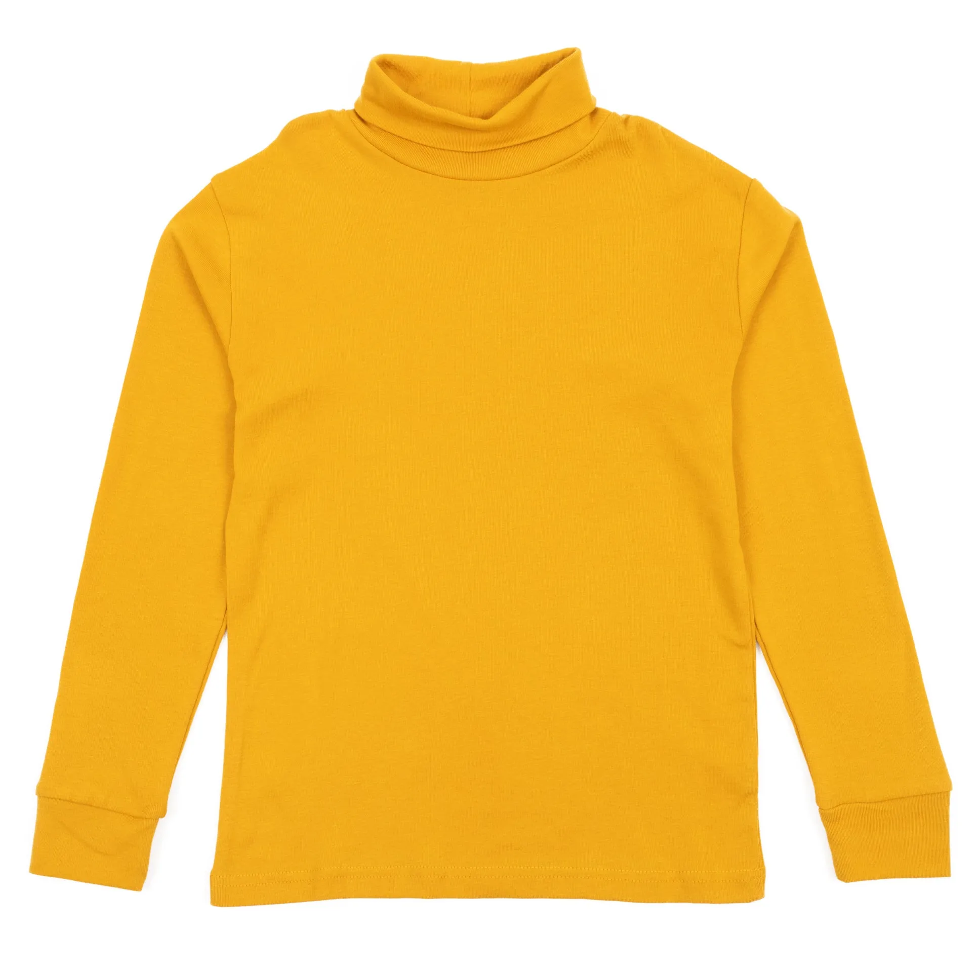 Kids Turtleneck Boho Solid Color