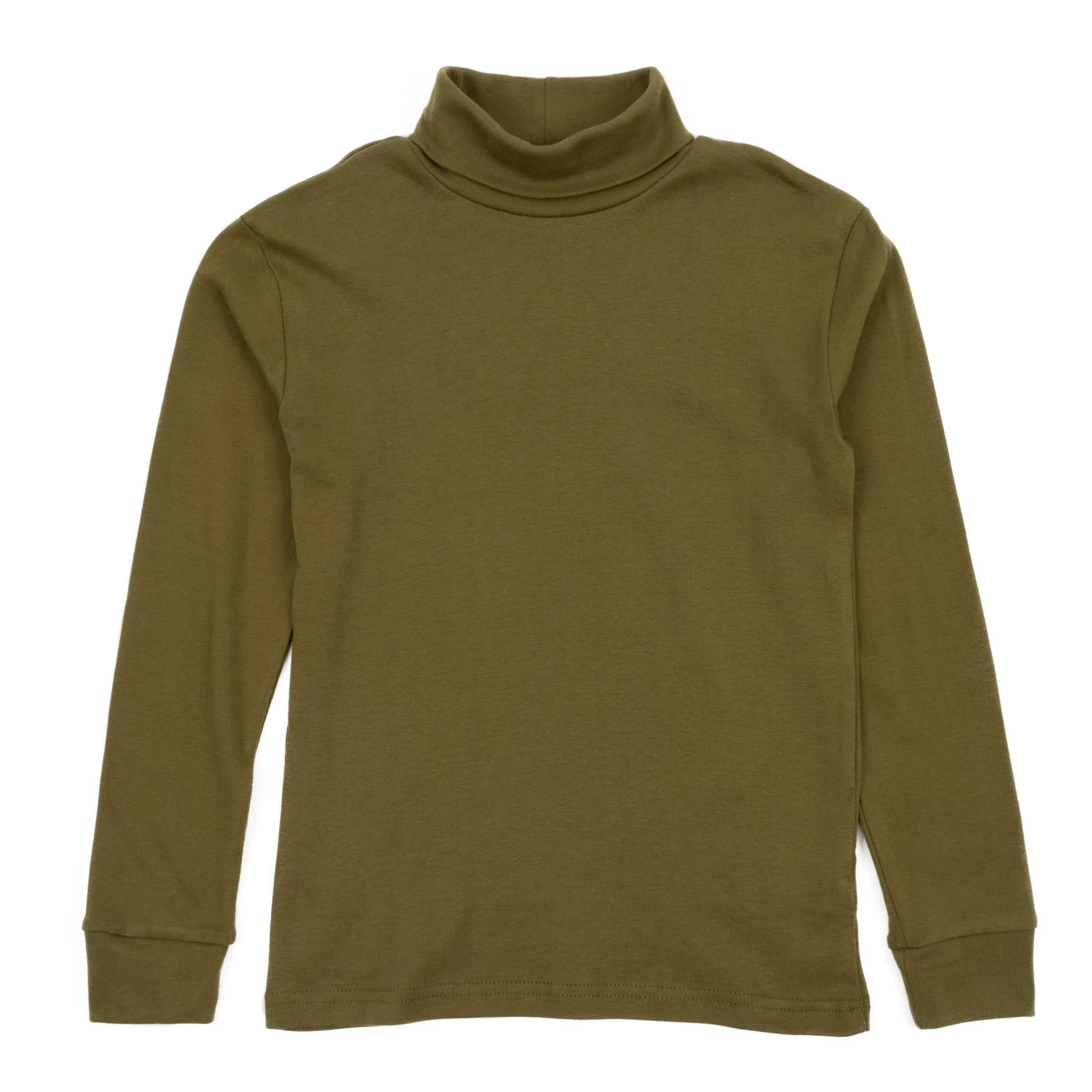 Kids Turtleneck Boho Solid Color
